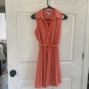 Charming Charley Size S Peach dress. Great fit. Perfect condition